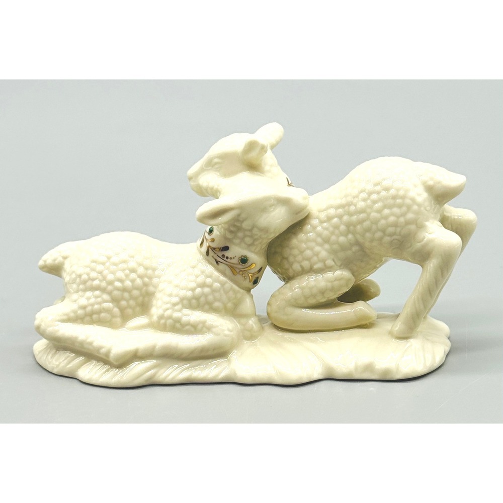 Lenox China Jewels Collection Baby Lambs Nativity Figurine 2311825